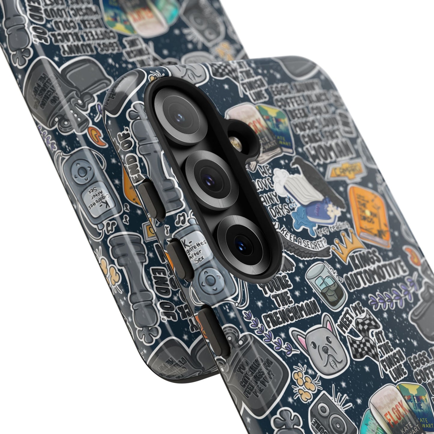 Triple Falls Tough Phone Case | Shockproof | Samsung Case | Google Case | Bookish