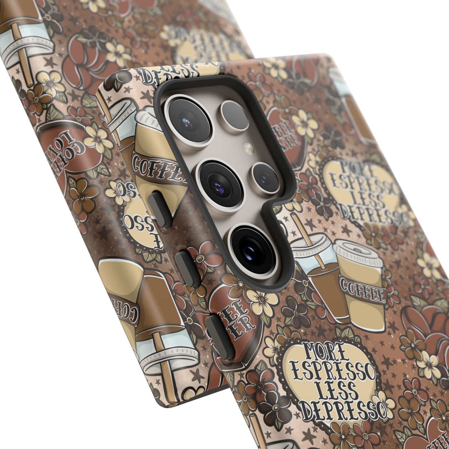 Coffee Lover Tough Phone Case | Shockproof | Samsung Case | Google Case | Iced Coffee