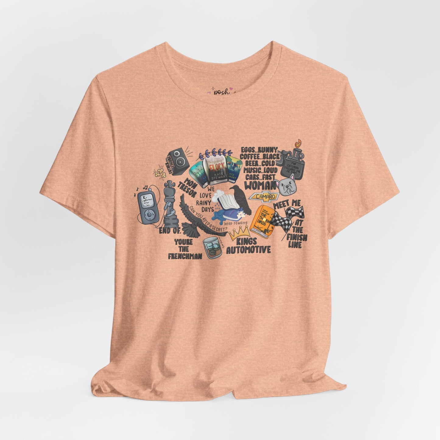 Triple Falls Shirt | Graphic Tee | Bookish Merch |