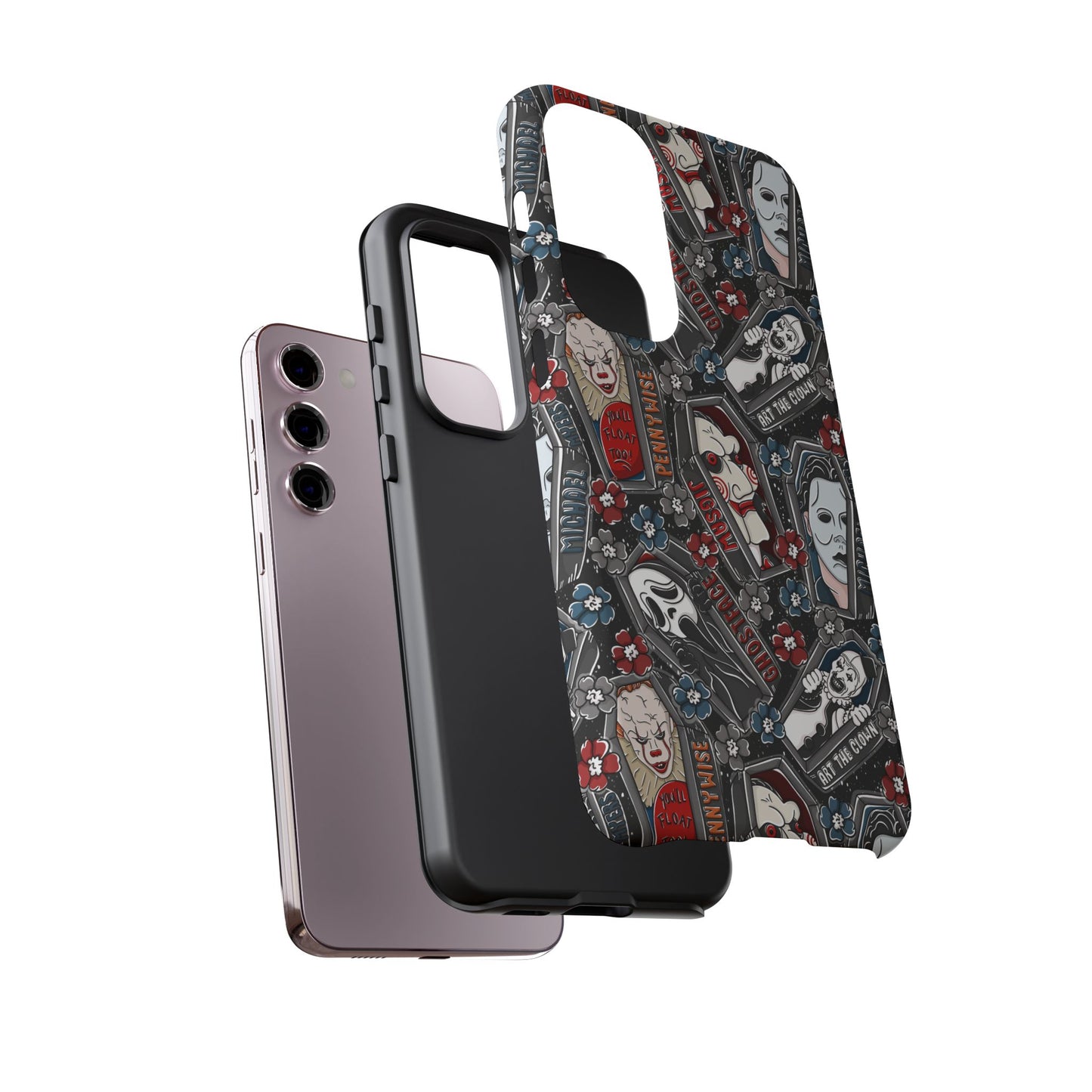 Serial Killers Tough Phone Case | Shockproof | Samsung Case | Google Case | Bookish