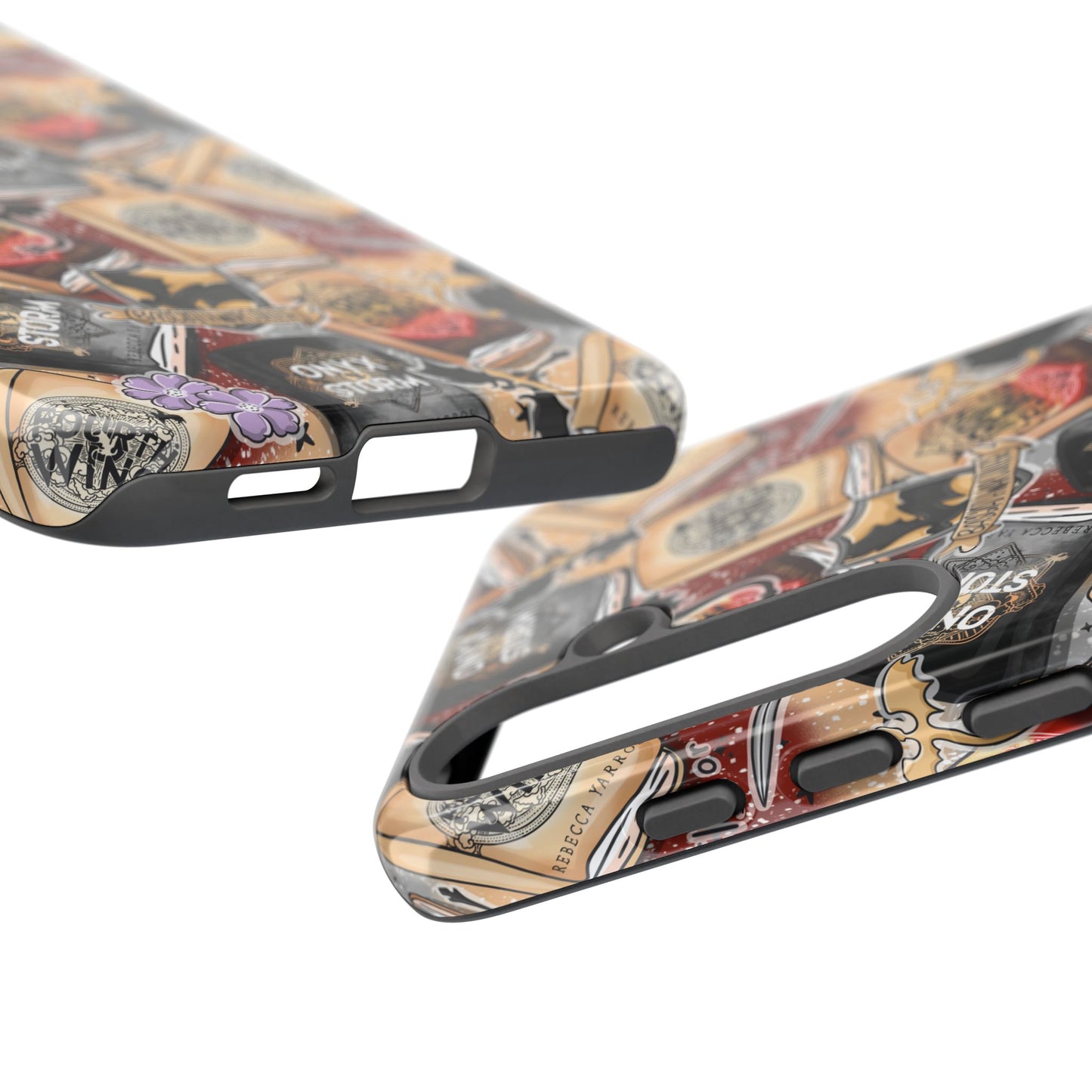 Fourth Wing Tough Phone Case | Shockproof | Samsung Case | Google Case | Bookish