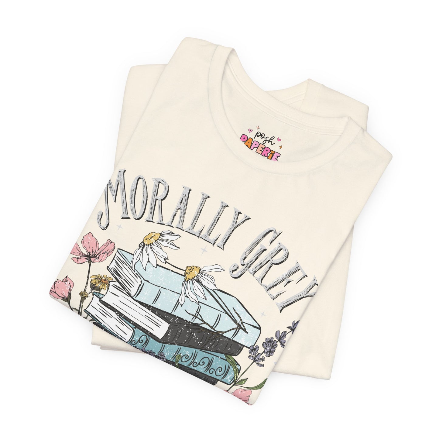 Morally Grey Book Club T-Shirt | Graphic Tee | Bookish Merch |