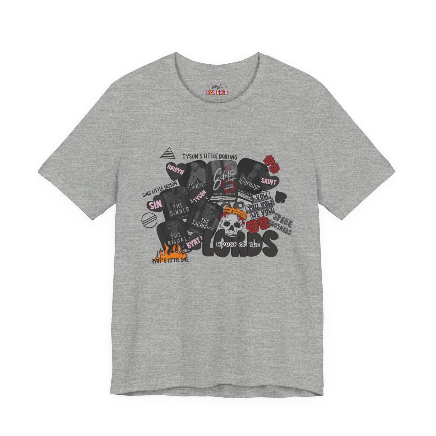 The LORDS Series T-Shirt | Graphic Tee | Bookish Merch |