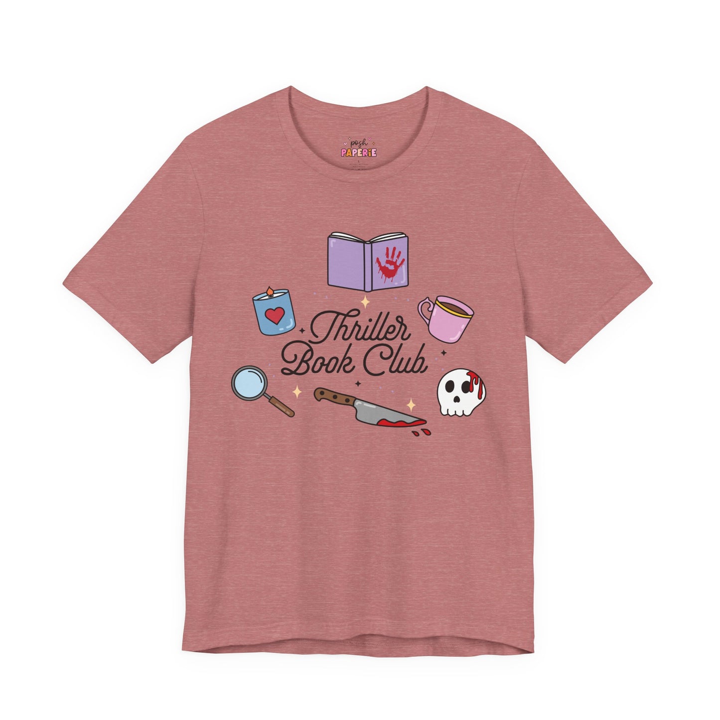 Thriller Book Club Shirt | Graphic Tee | Bookish Merch |