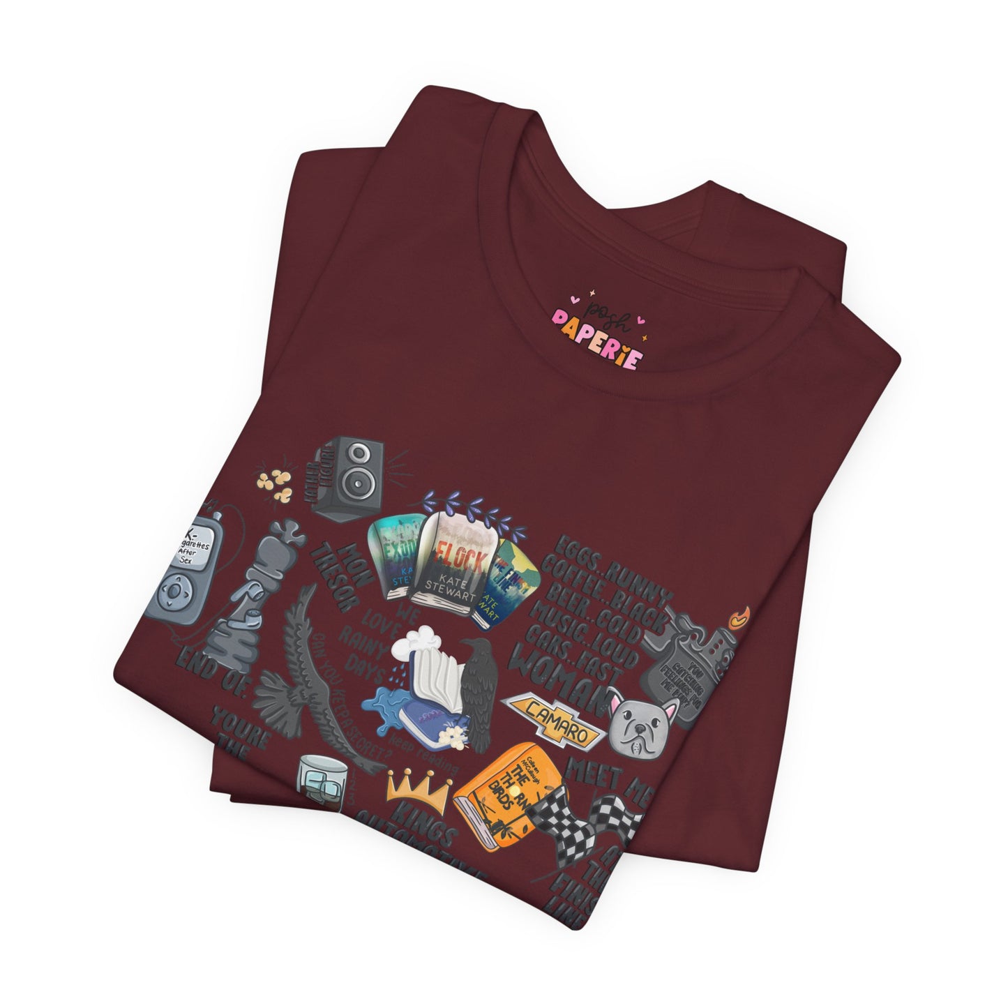 Triple Falls Shirt | Graphic Tee | Bookish Merch |