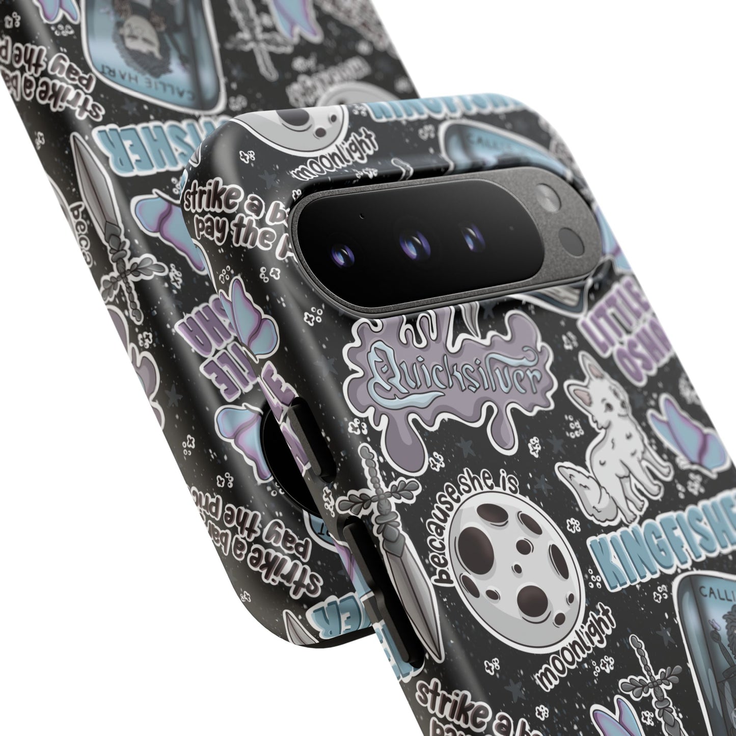 Quicksilver Tough Phone Case | Shockproof | Samsung Case | Google Case | Bookish