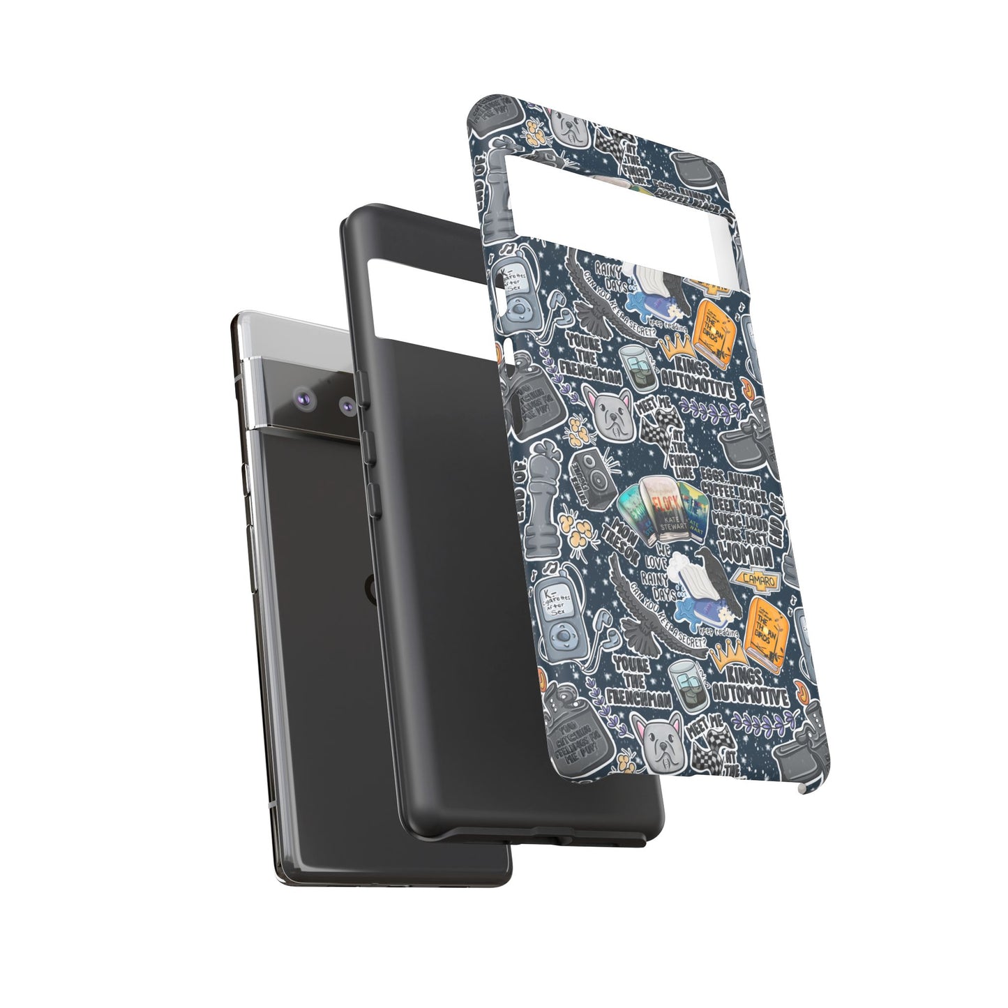 Triple Falls Tough Phone Case | Shockproof | Samsung Case | Google Case | Bookish