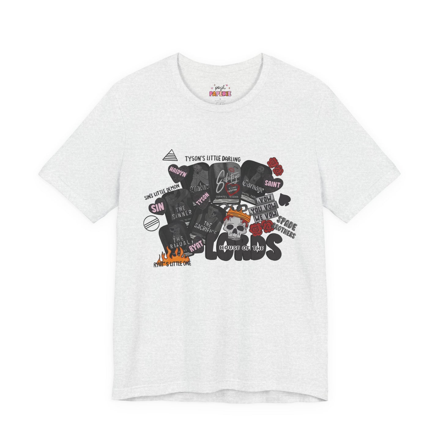 The LORDS Series T-Shirt | Graphic Tee | Bookish Merch |