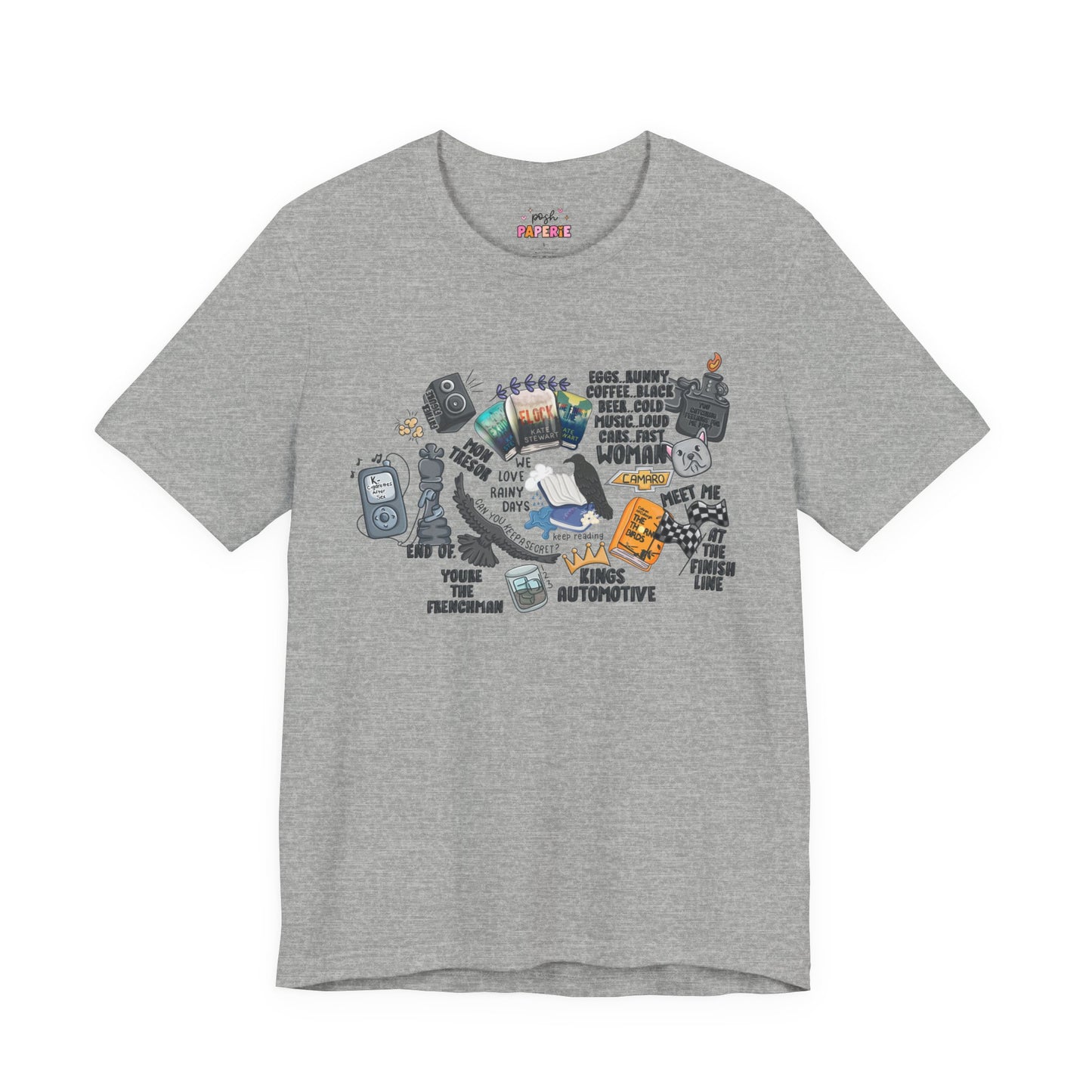 Triple Falls Shirt | Graphic Tee | Bookish Merch |