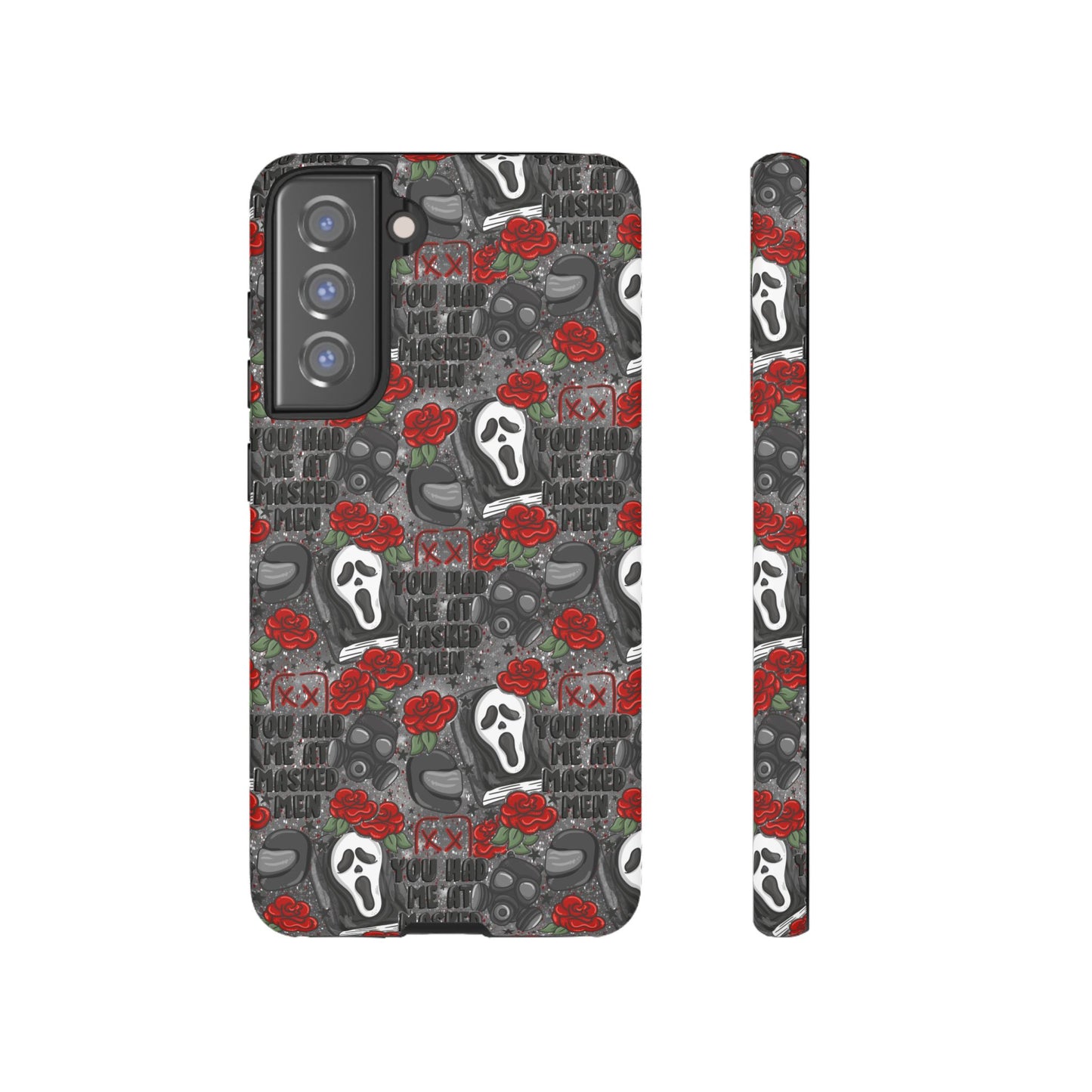 Masked Men Tough Phone Case | Shockproof | Samsung Case | Google Case | Bookish