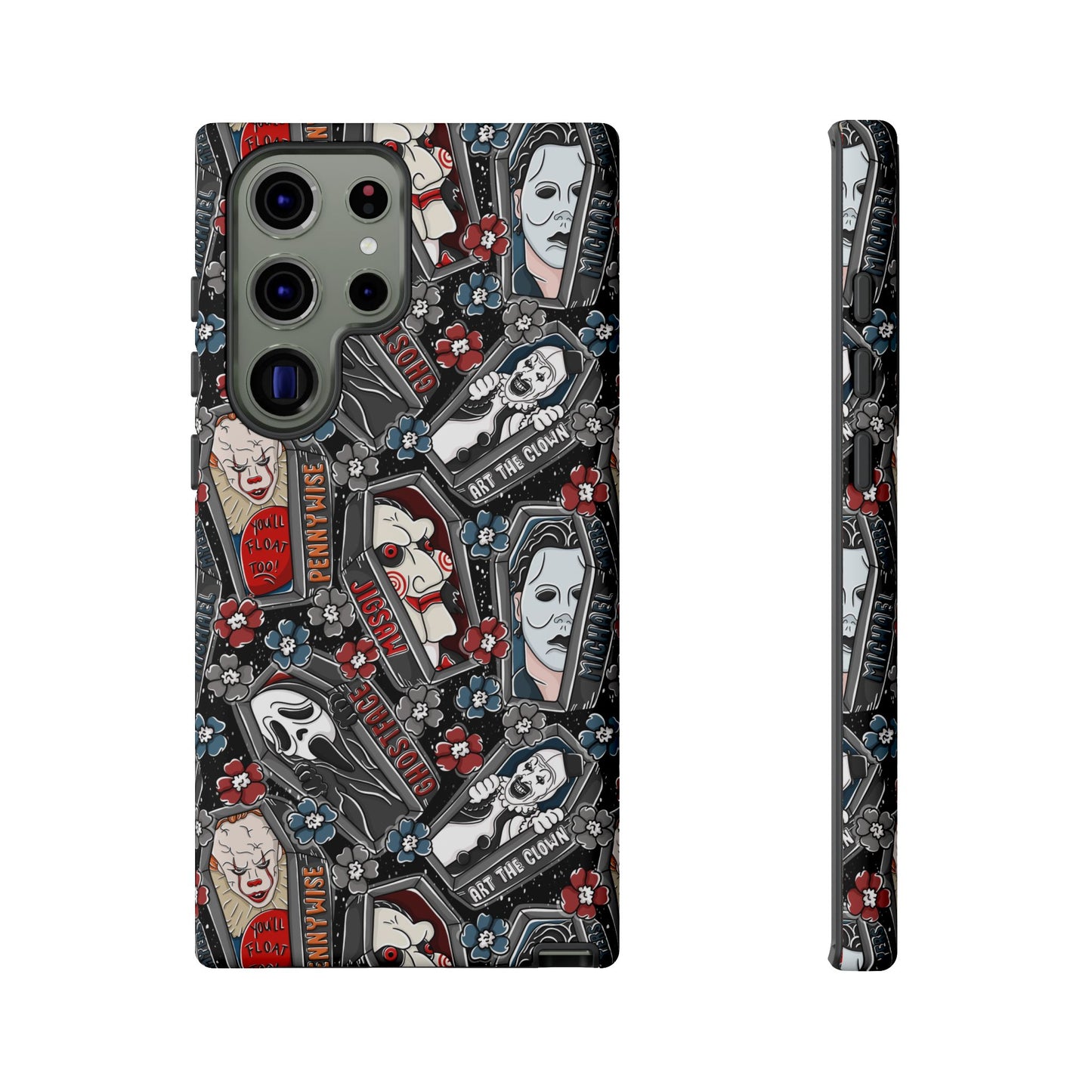 Serial Killers Tough Phone Case | Shockproof | Samsung Case | Google Case | Bookish