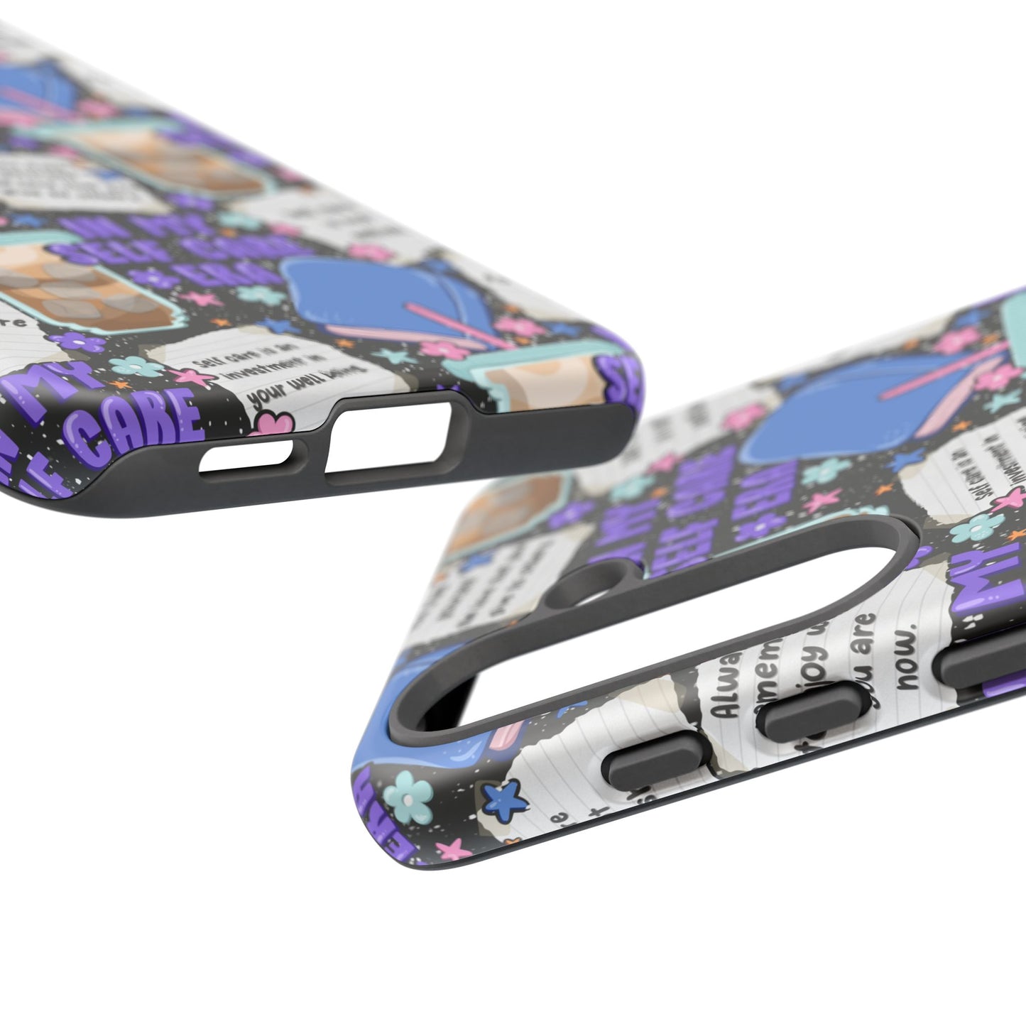 Self Care Tough Phone Case | Shockproof | Samsung Case | Google Case | Bookish