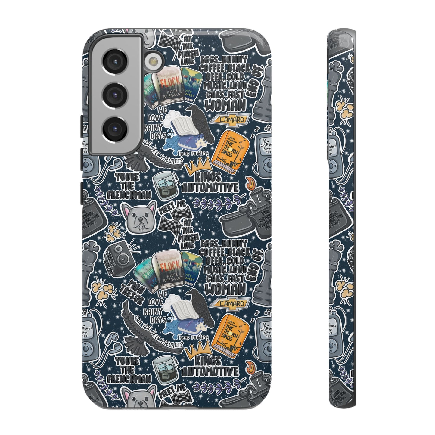 Triple Falls Tough Phone Case | Shockproof | Samsung Case | Google Case | Bookish