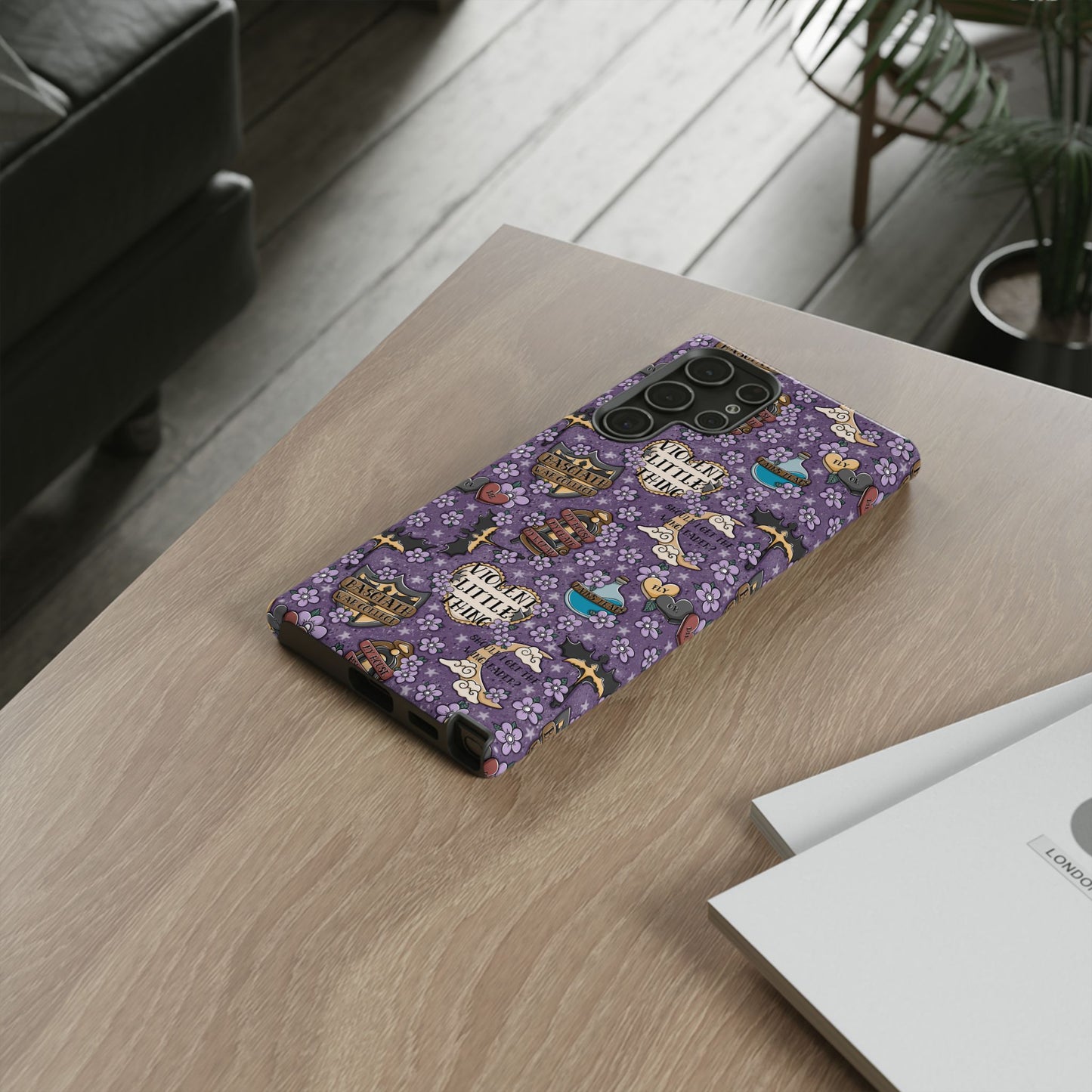 Violent Little Thing Tough Phone Case | Shockproof | Samsung Case | Google Case | Bookish