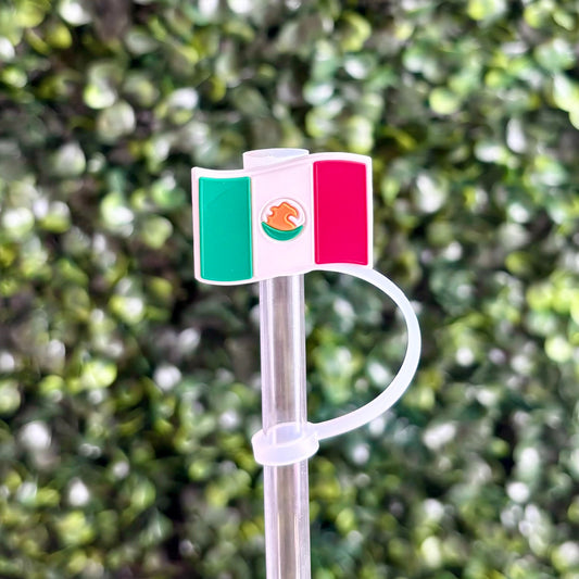 Mexico Flag Straw Topper