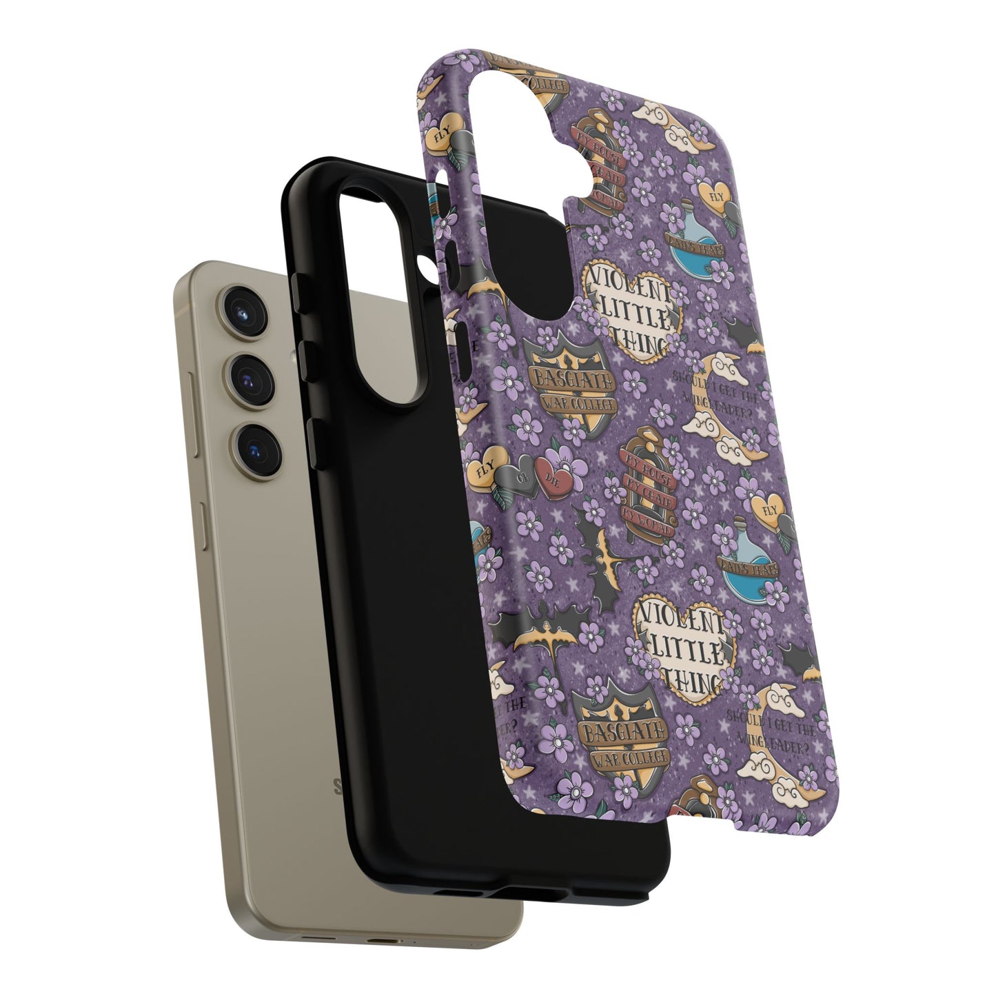Violent Little Thing Tough Phone Case | Shockproof | Samsung Case | Google Case | Bookish
