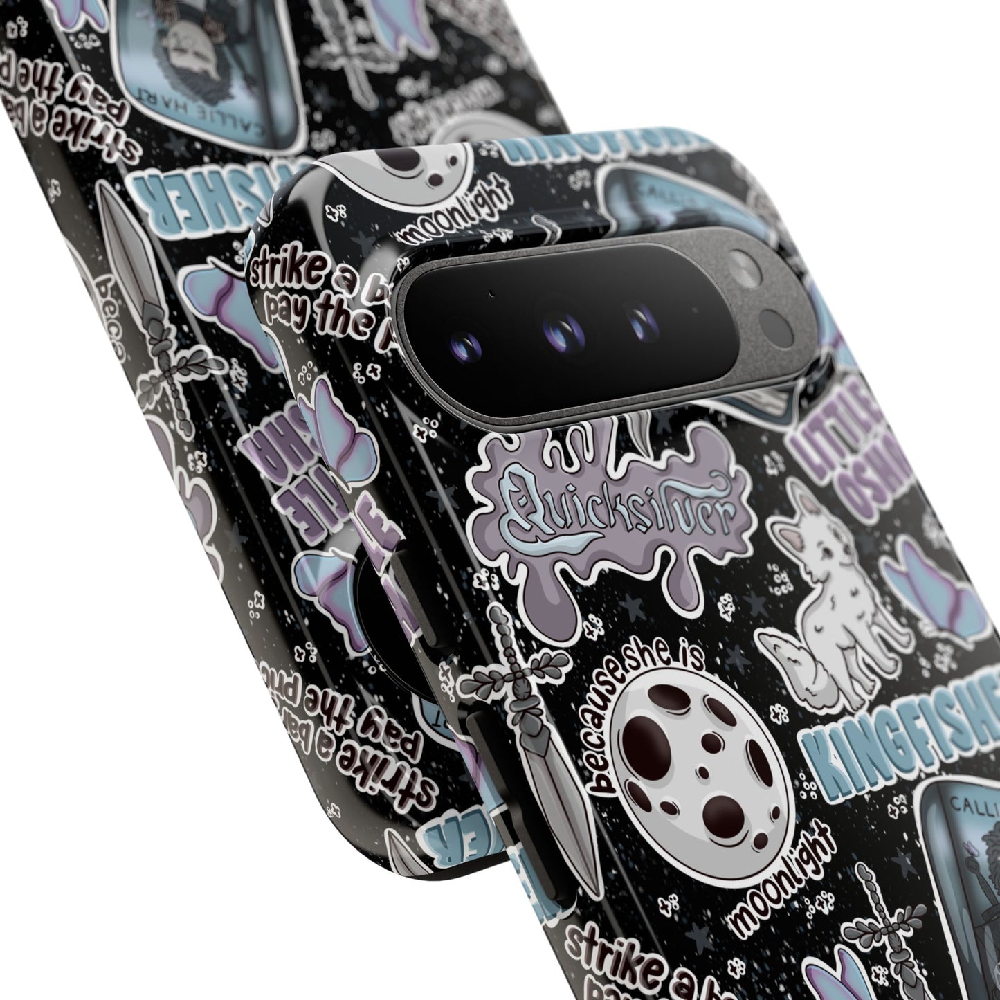 Quicksilver Tough Phone Case | Shockproof | Samsung Case | Google Case | Bookish