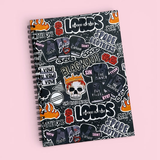 LORDS A5 Spiral Notebook