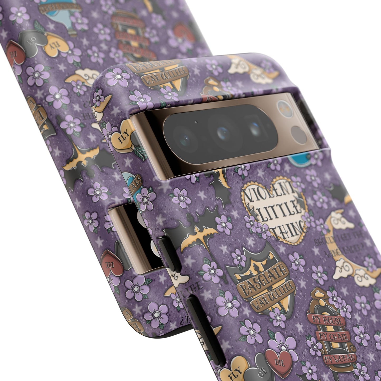 Violent Little Thing Tough Phone Case | Shockproof | Samsung Case | Google Case | Bookish