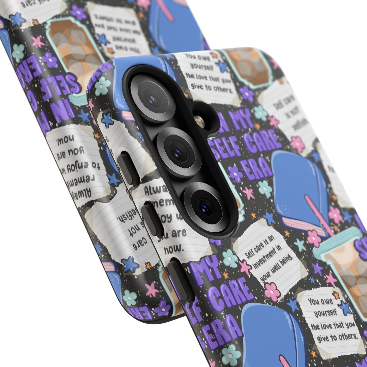 Self Care Tough Phone Case | Shockproof | Samsung Case | Google Case | Bookish