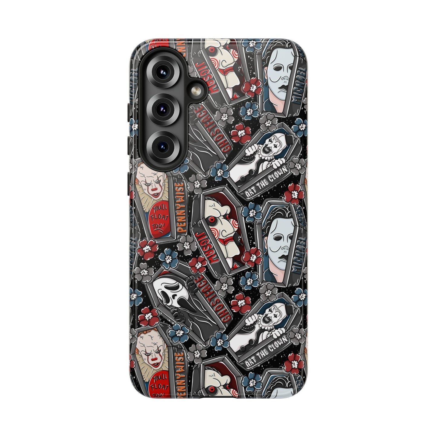 Serial Killers Tough Phone Case | Shockproof | Samsung Case | Google Case | Bookish