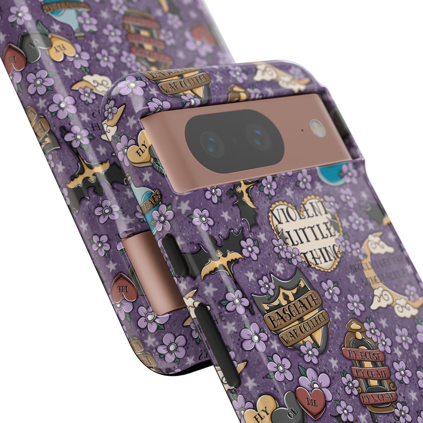 Violent Little Thing Tough Phone Case | Shockproof | Samsung Case | Google Case | Bookish