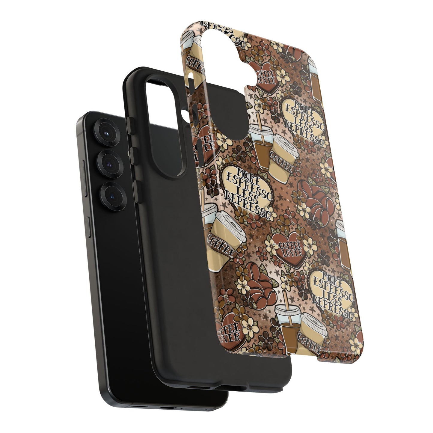 Coffee Lover Tough Phone Case | Shockproof | Samsung Case | Google Case | Iced Coffee