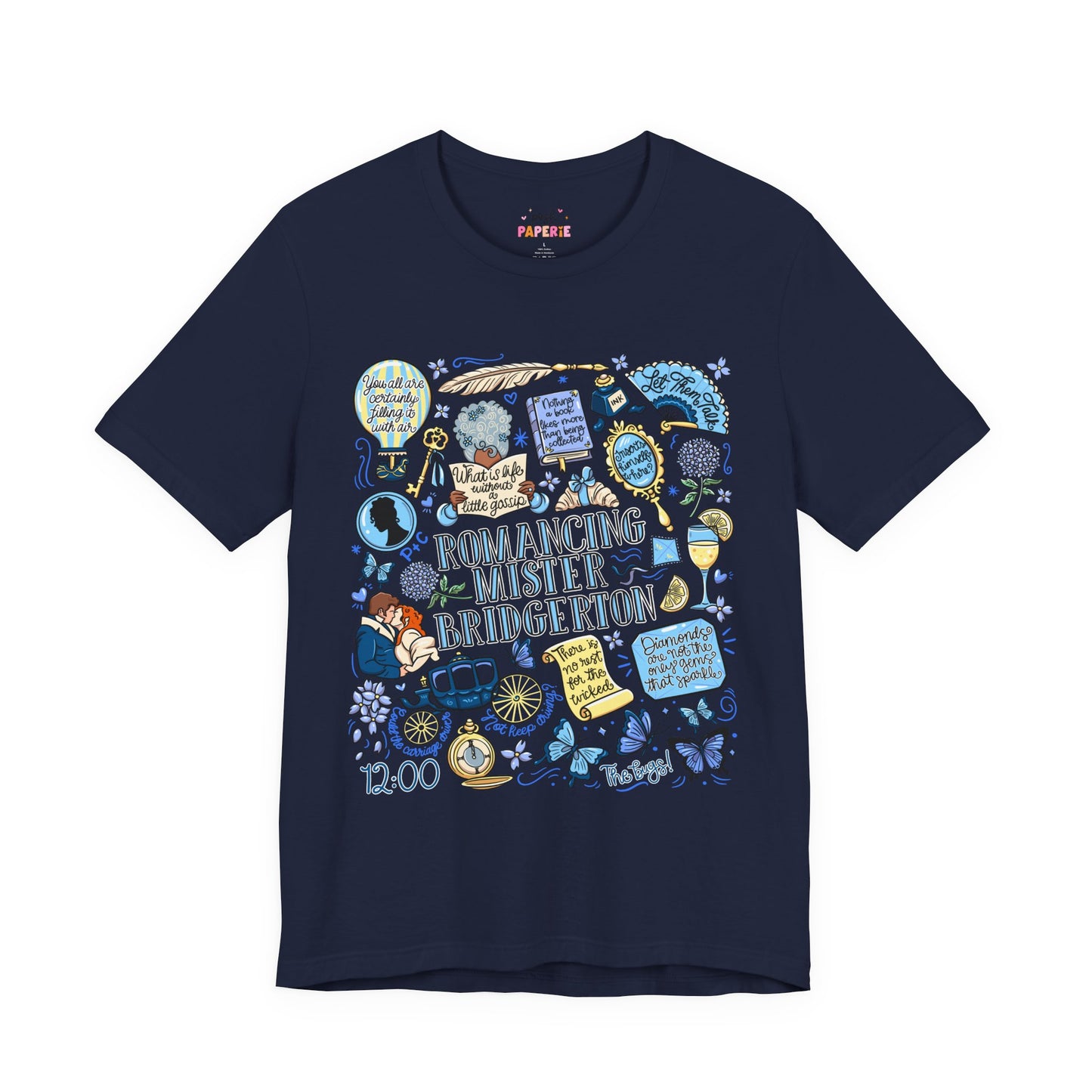 Romancing Mister Bridgerton T-Shirt | Graphic Tee | Bookish Merch |