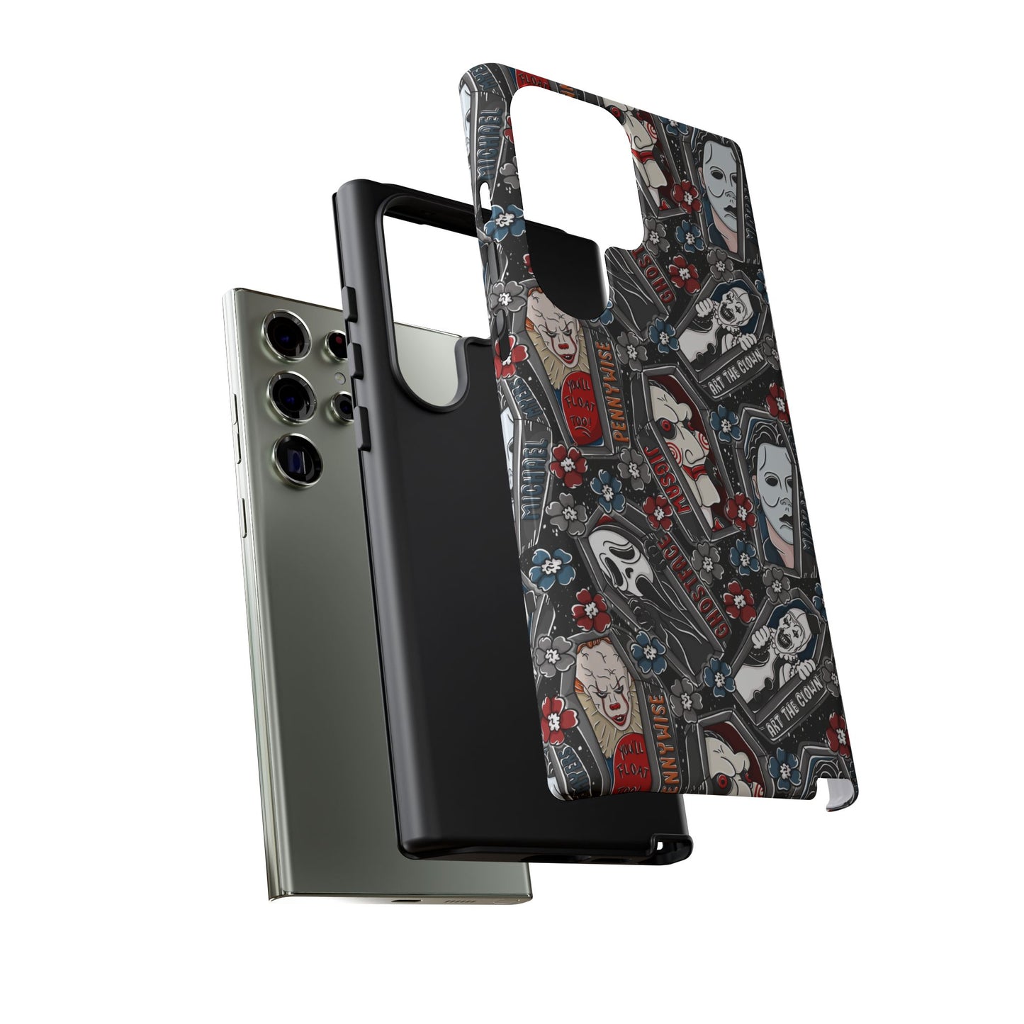 Serial Killers Tough Phone Case | Shockproof | Samsung Case | Google Case | Bookish