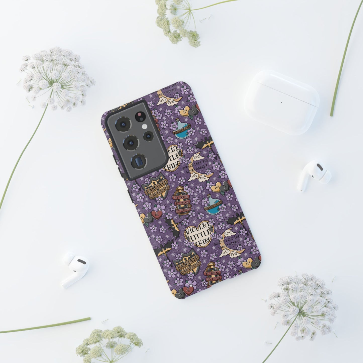 Violent Little Thing Tough Phone Case | Shockproof | Samsung Case | Google Case | Bookish