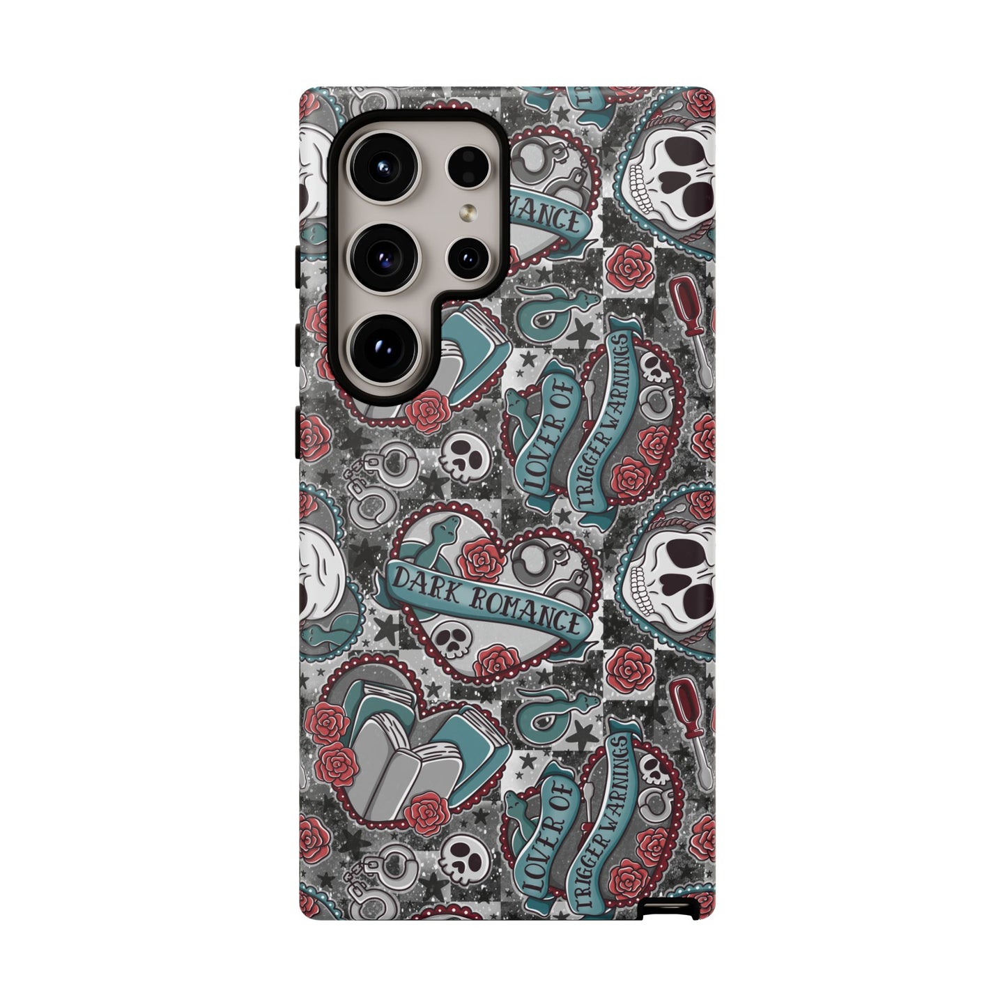 Dark Romance Tough Phone Case | Shockproof | Samsung Case | Google Case | Bookish
