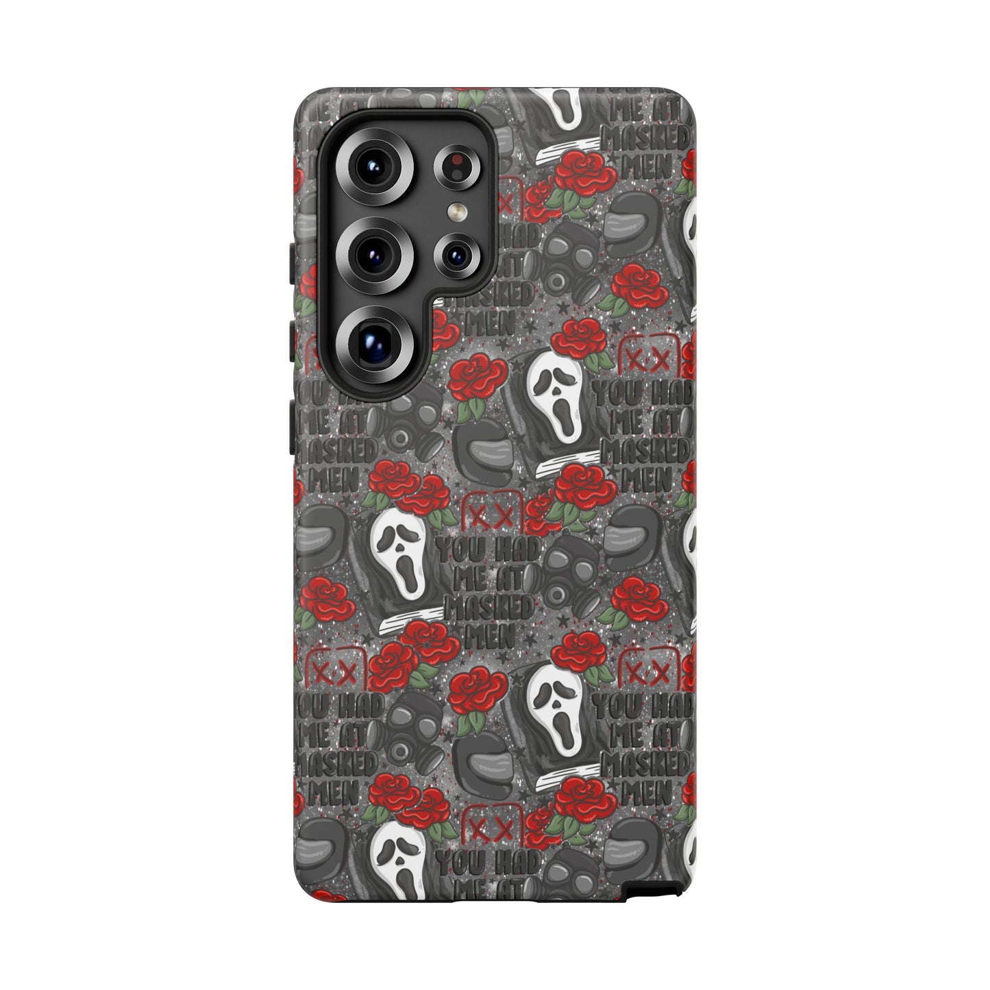 Masked Men Tough Phone Case | Shockproof | Samsung Case | Google Case | Bookish