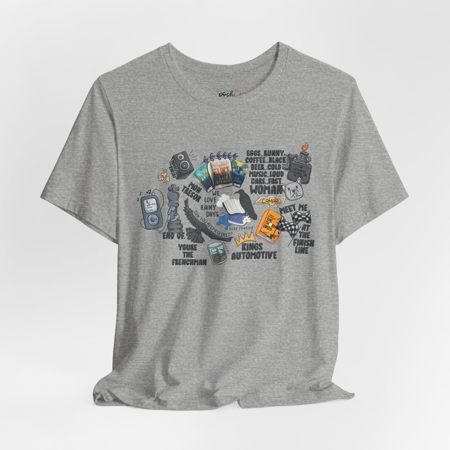 Triple Falls Shirt | Graphic Tee | Bookish Merch |