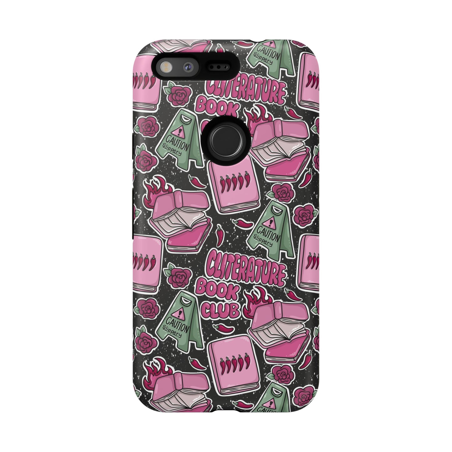 Cliterature Book Club Tough Phone Case | Shockproof | Samsung Case | Google Case | Bookish