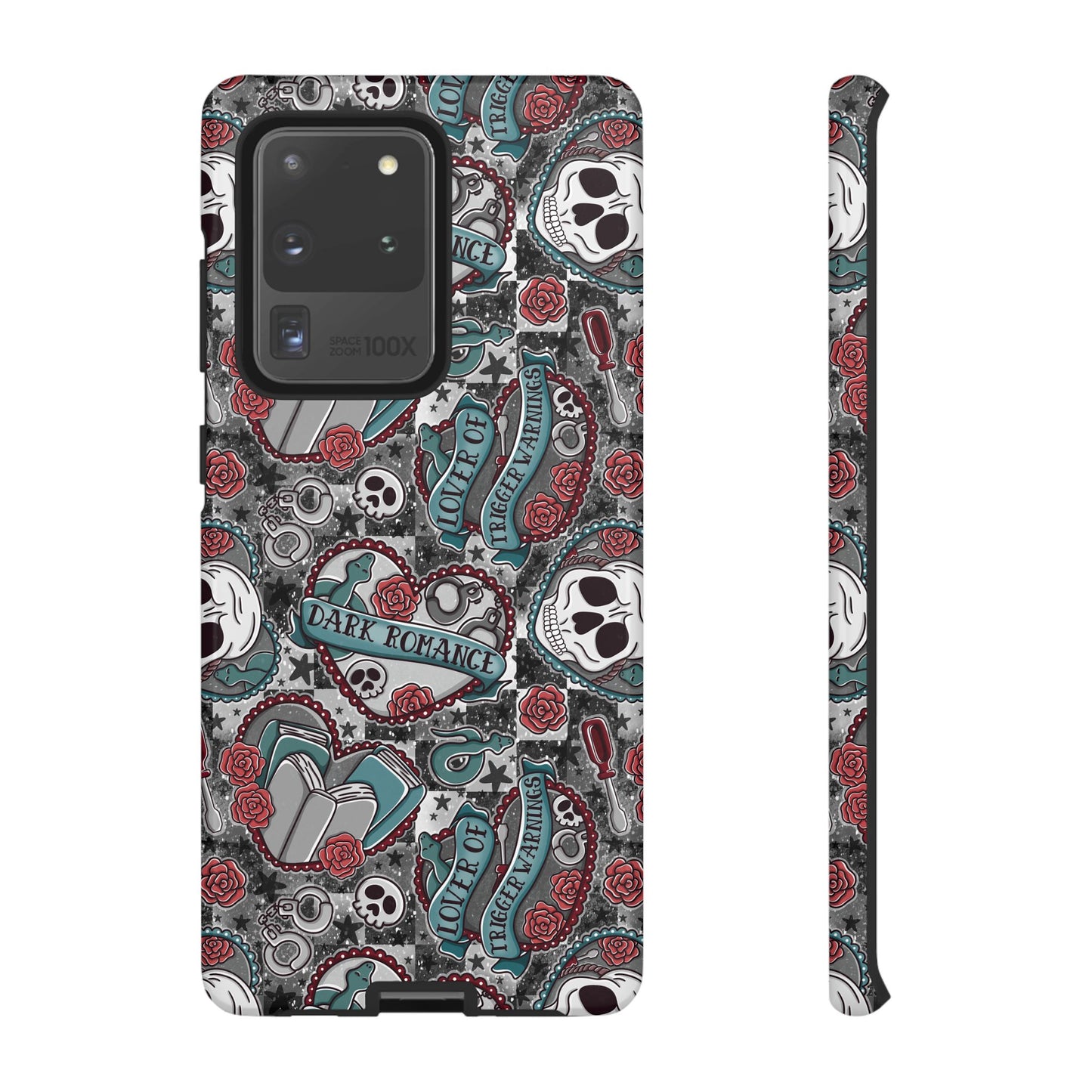 Dark Romance Tough Phone Case | Shockproof | Samsung Case | Google Case | Bookish