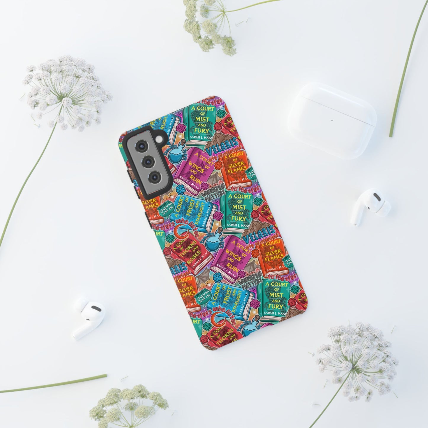 ACOTAR Tough Phone Case | Shockproof | Samsung Case | Google Case | Bookish