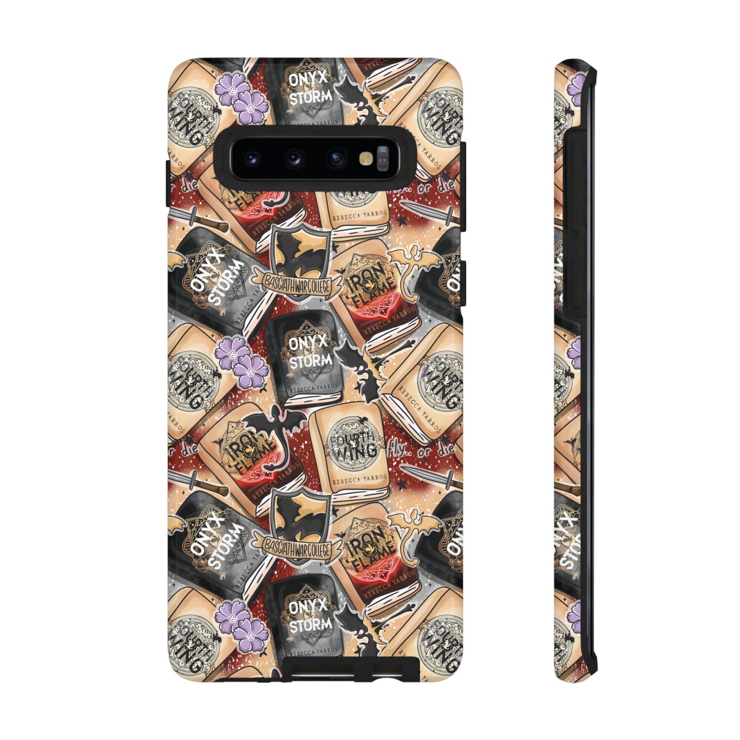 Fourth Wing Tough Phone Case | Shockproof | Samsung Case | Google Case | Bookish