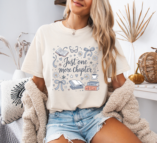 Just One More Chapter Comfort Colors T-Shirt