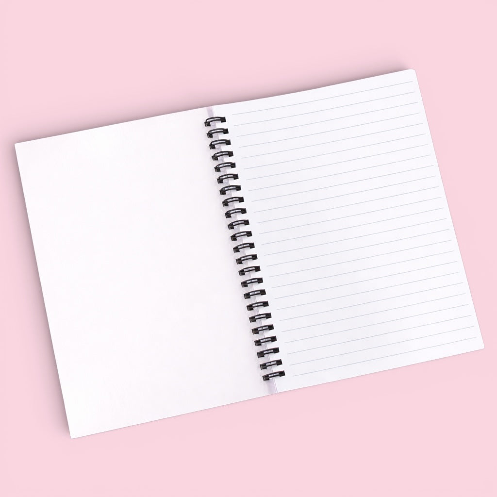 Haunting Adeline A5 Spiral Notebook