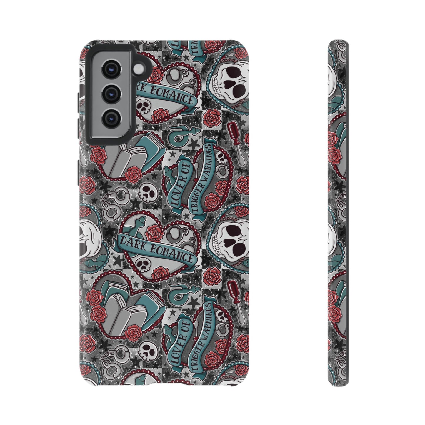 Dark Romance Tough Phone Case | Shockproof | Samsung Case | Google Case | Bookish
