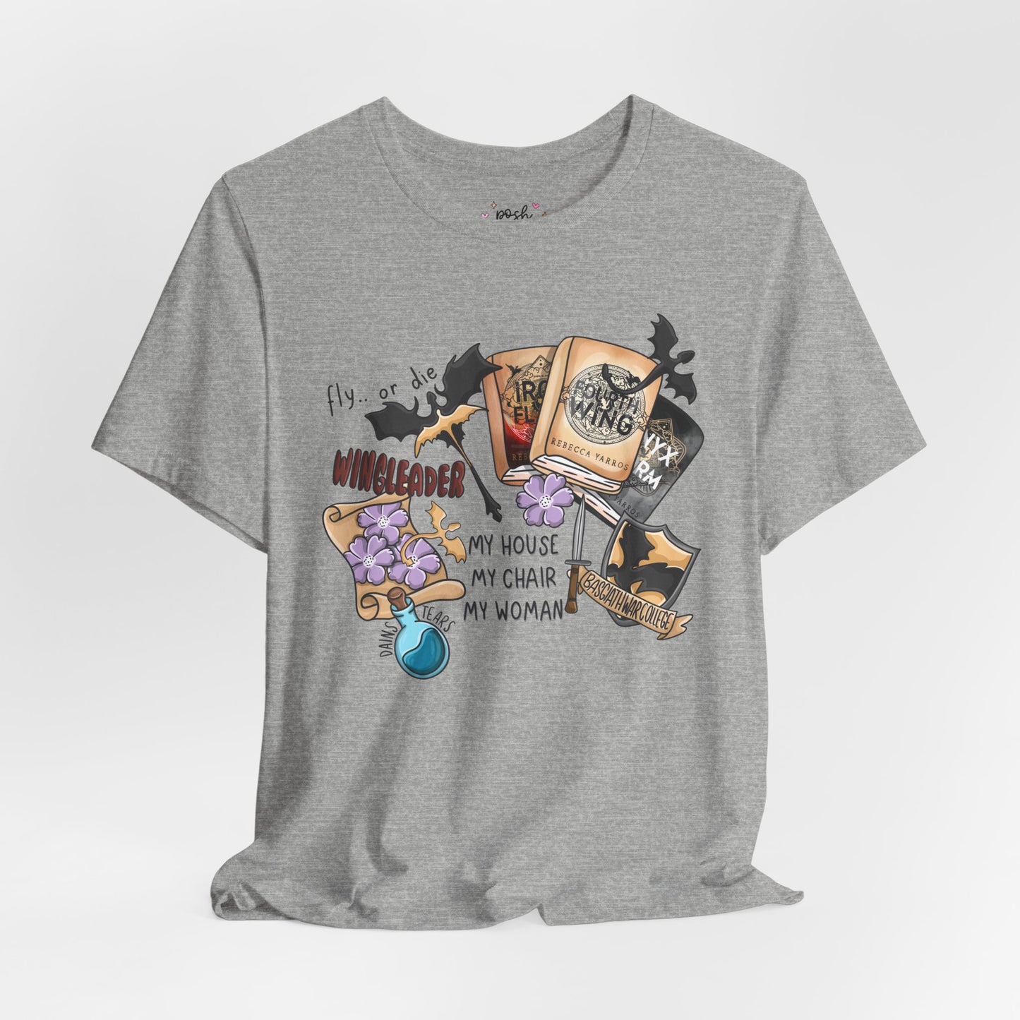 Fourth Wing Shirt | Graphic Tee | Bookish Merch |