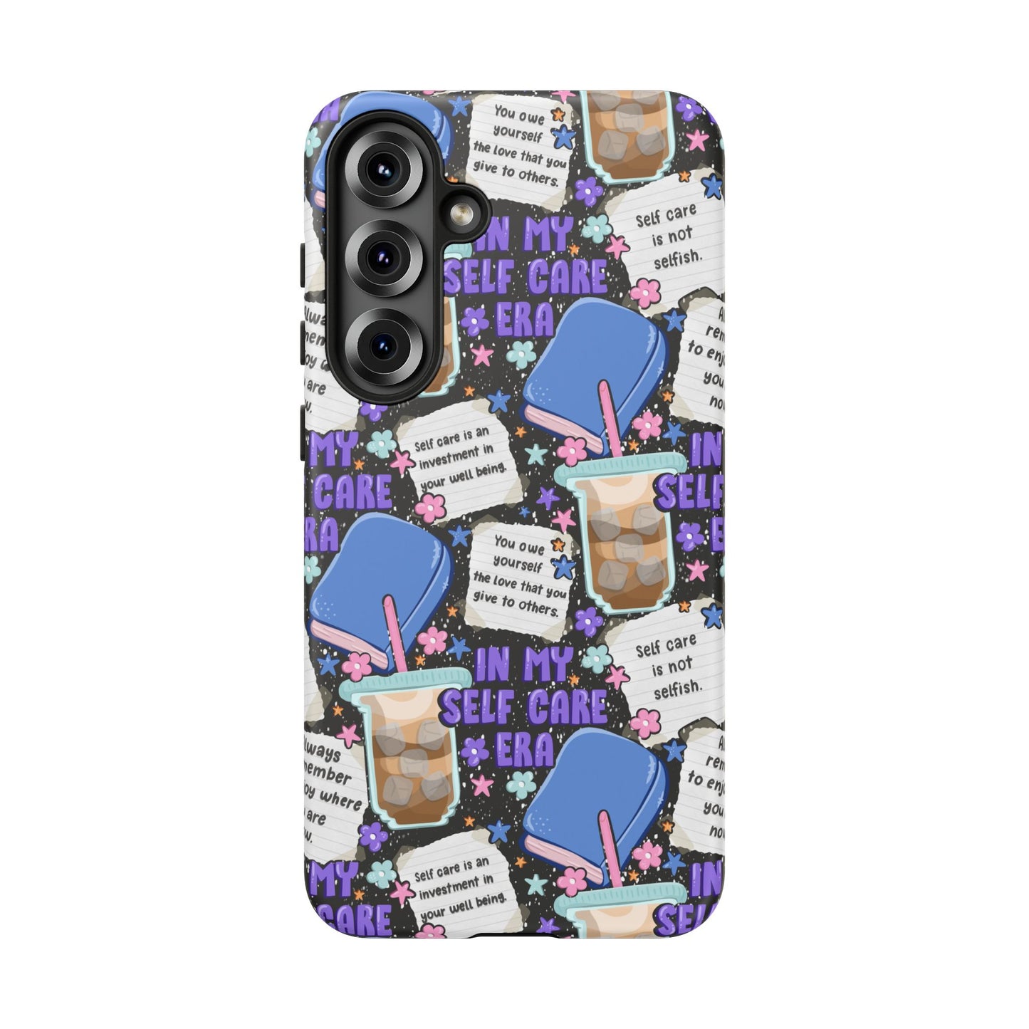 Self Care Tough Phone Case | Shockproof | Samsung Case | Google Case | Bookish