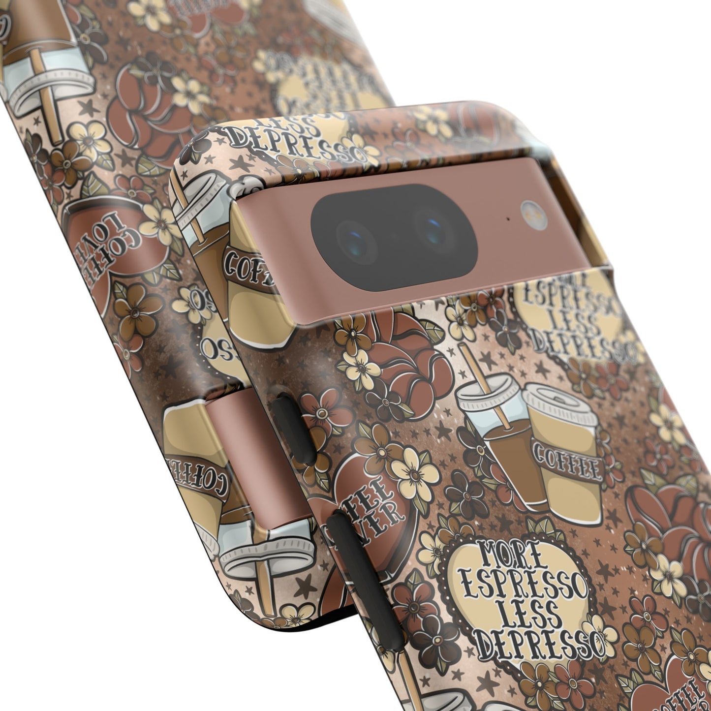 Coffee Lover Tough Phone Case | Shockproof | Samsung Case | Google Case | Iced Coffee