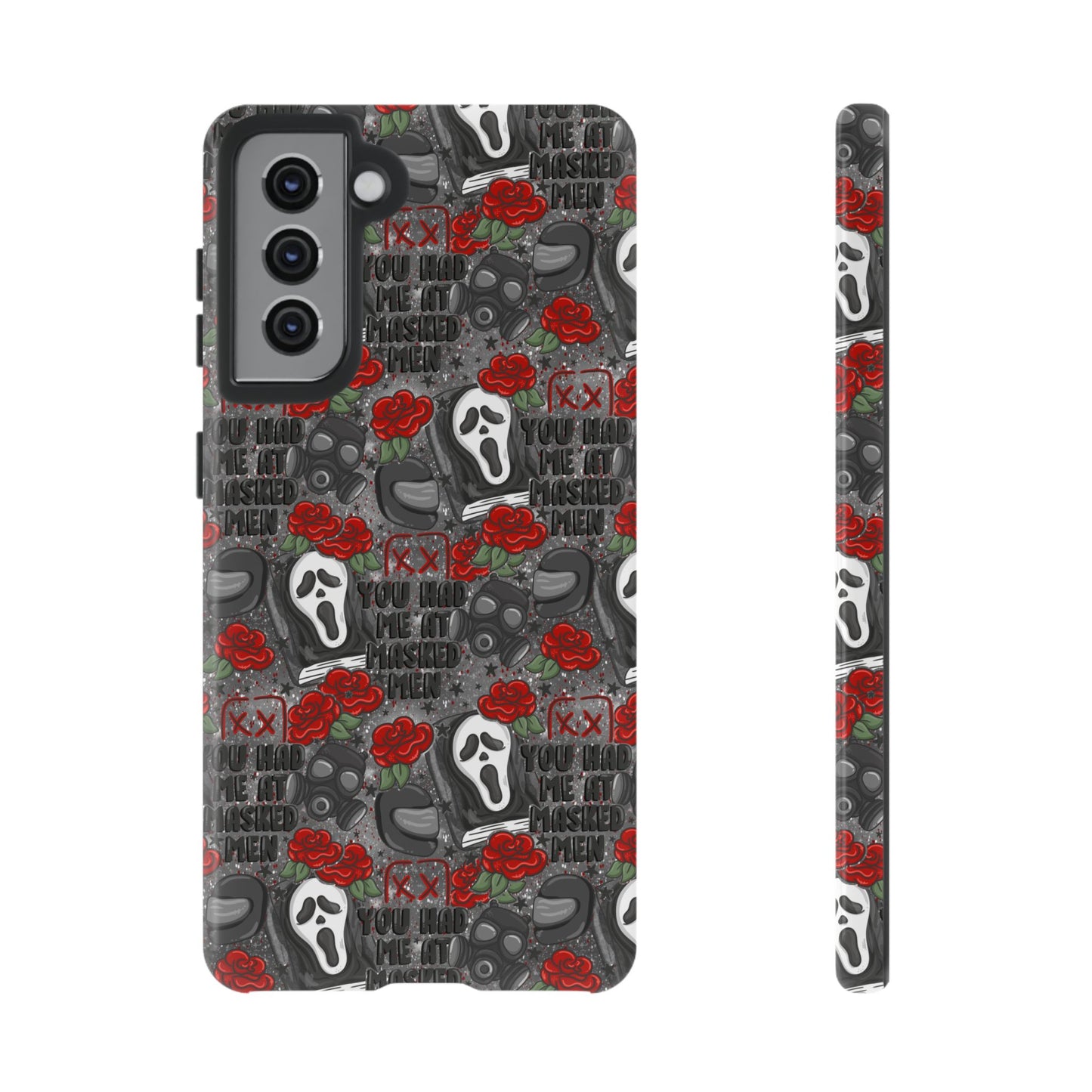 Masked Men Tough Phone Case | Shockproof | Samsung Case | Google Case | Bookish