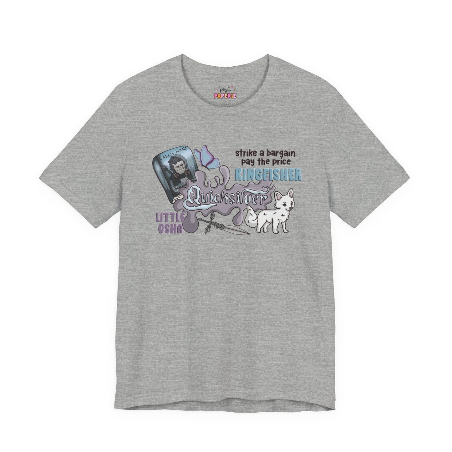 Quicksilver Shirt | Graphic Tee | Bookish Merch |