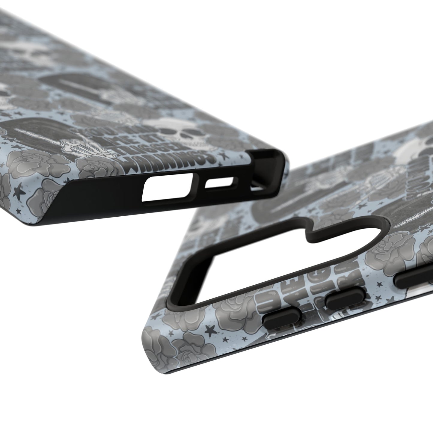 Trigger Warning Tough Phone Case | Shockproof | Samsung Case | Google Case | Bookish
