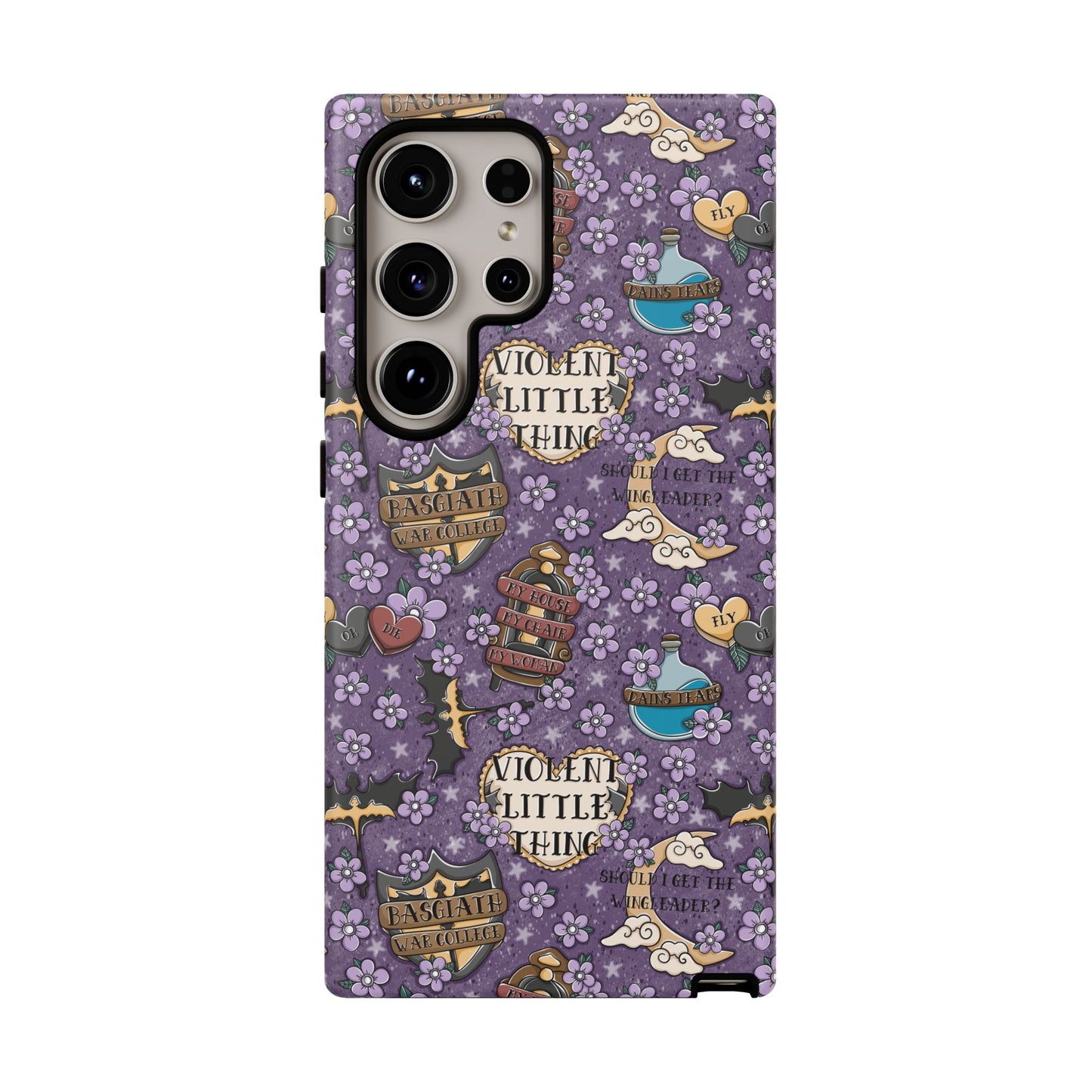 Violent Little Thing Tough Phone Case | Shockproof | Samsung Case | Google Case | Bookish
