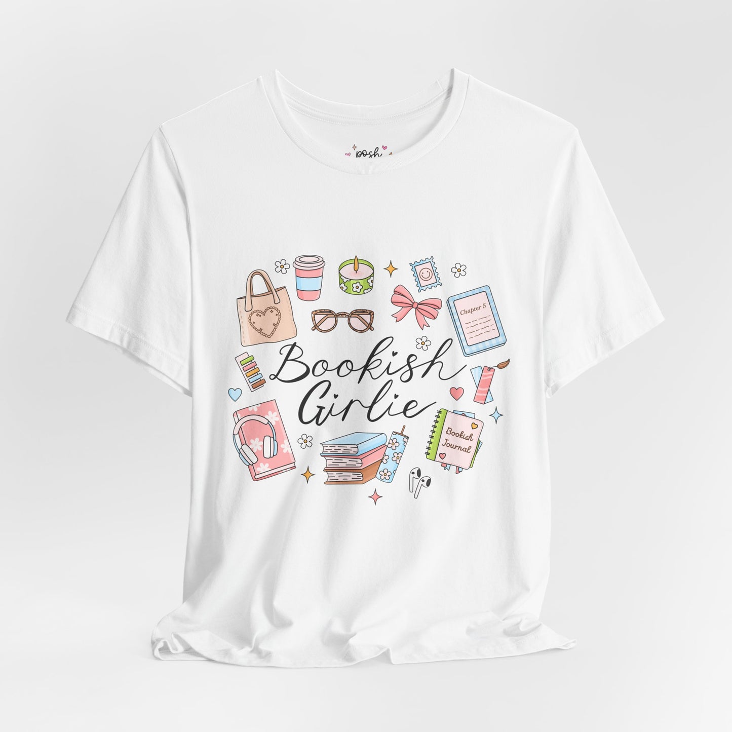 Bookish Girlie Shirt | Graphic Tee | Bookish Merch |