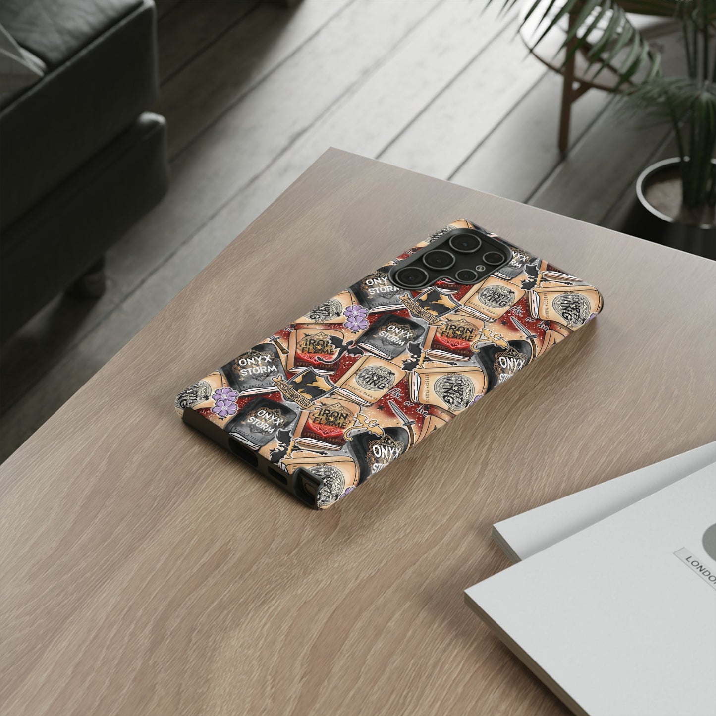 Fourth Wing Tough Phone Case | Shockproof | Samsung Case | Google Case | Bookish