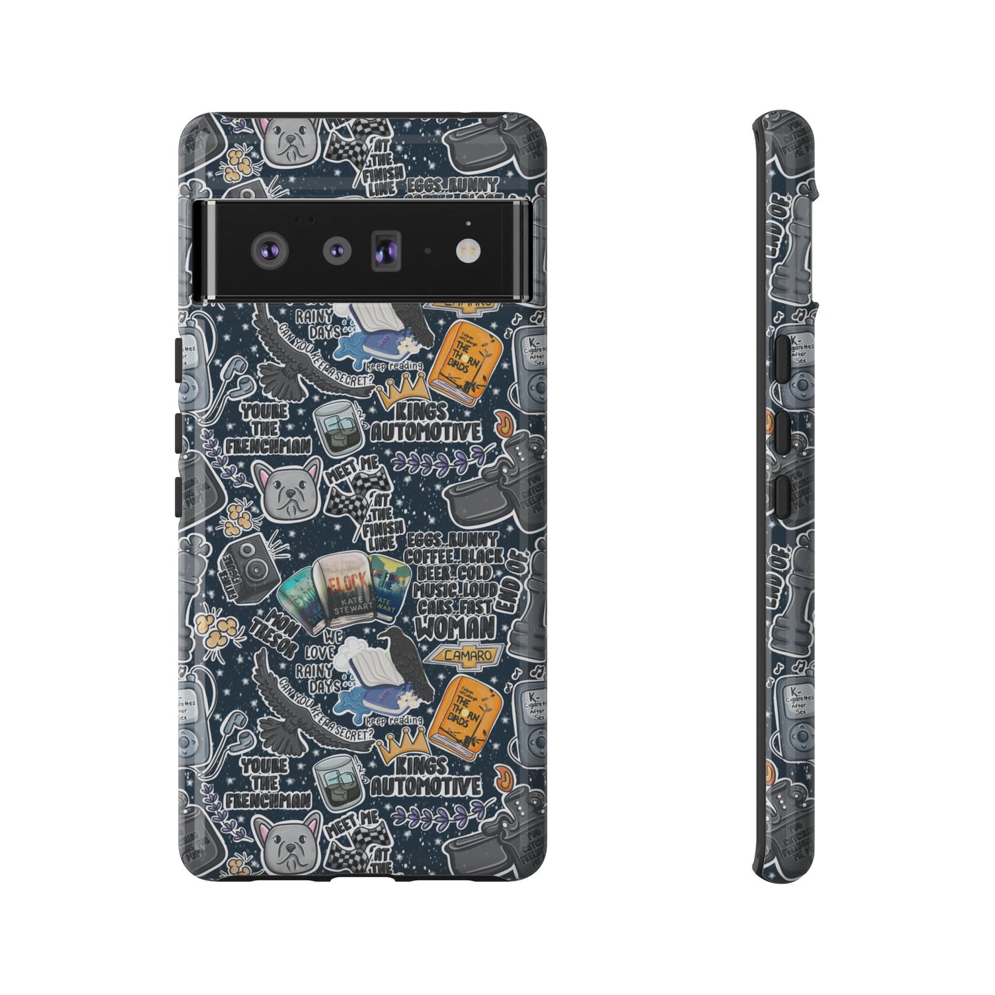 Triple Falls Tough Phone Case | Shockproof | Samsung Case | Google Case | Bookish